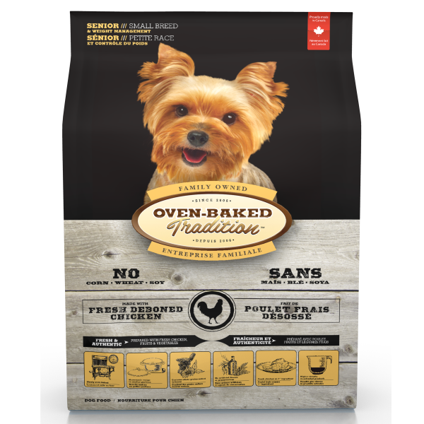 Oven-Baked Tradition Fresh Chicken Senior Small Breed Dry Dog Food