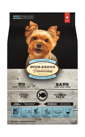 Oven-Baked Tradition Fresh Fish Small Breed Adult Dry Dog Food