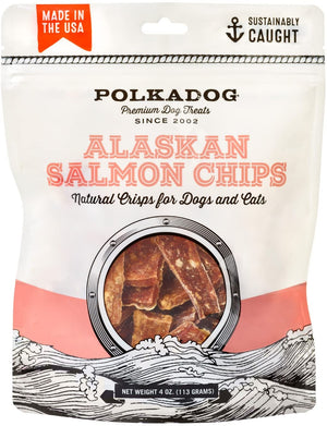 Polkadog Alaskan Salmon Chip Dog & Cat Treats