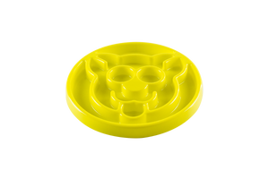 Beonebreed Slow Feeder Cat Bowl, Yellow