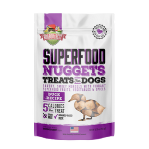 Boo Boo'S Best Freeze Dried Superfood Nuggets Freeze Dried Dog Treats, Duck