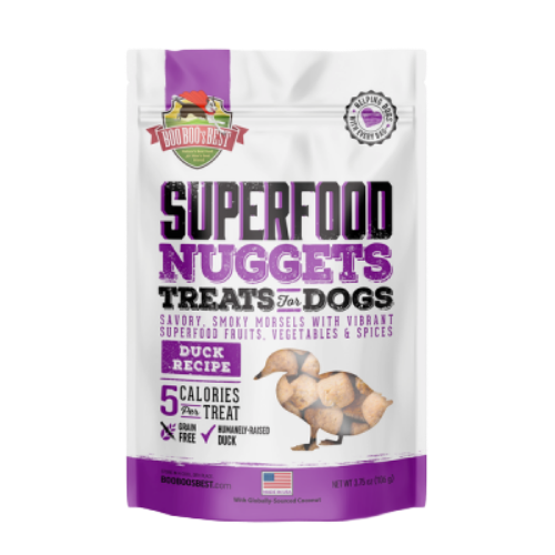 Boo Boo'S Best Freeze Dried Superfood Nuggets Freeze Dried Dog Treats, Duck