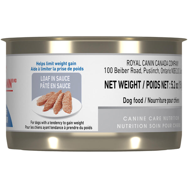 Royal Canin Canine Health Nutrition Weight Care Adulte Boîte de nourriture humide pour chiens