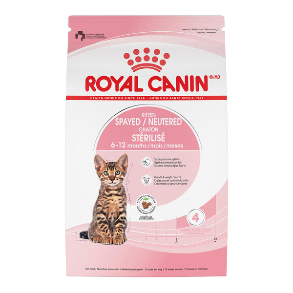 Royal Canin CHATON STÉRILISÉ – nourriture sèche pour chatons, 2,5-lb