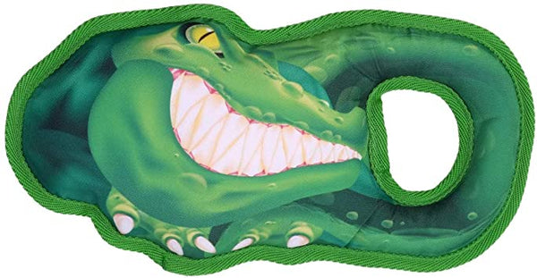 Zeus Growlers Crocodile Dog Toy