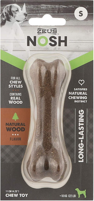 Zeus Nosh Timber Wood Natural Flavored Dog Toy
