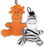 Zeus Mojo Brights Sitting Pals Dog Toy, Assorted