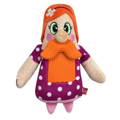 Mega Mutt Mega Plush Bearded Buddies Beatrice Dog Toy