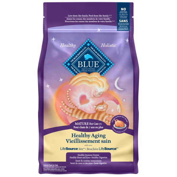 Blue Buffalo Basics LID Turkey & Potato Grain-Free Mature Dry Cat Food
