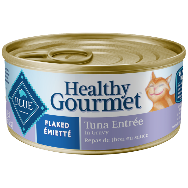 Blue Buffalo Healthy Gourmet Flaked Tuna in Gravy Adult Wet Cat Food