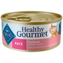Blue Buffalo Healthy Gourmet Indoor Salmon Pate Adult Wet Cat Food