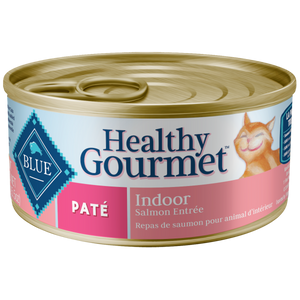 Blue Buffalo Healthy Gourmet Indoor Salmon Pate Adult Wet Cat Food