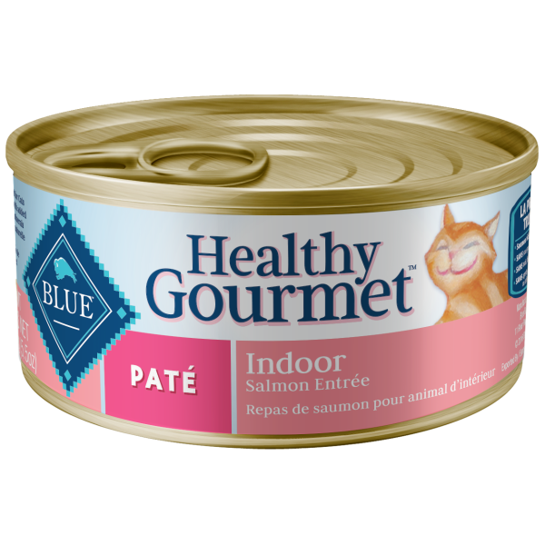 Blue Buffalo Healthy Gourmet Indoor Salmon Pate Adult Wet Cat Food