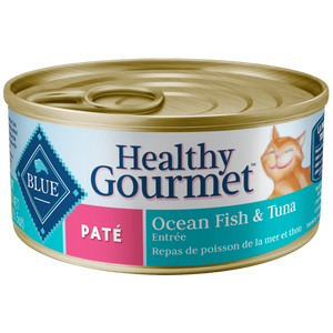 Blue Buffalo Healthy Gourmet Ocean Fish & Tuna Pate Adult Wet Cat Food