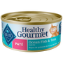 Blue Buffalo Healthy Gourmet Ocean Fish & Tuna Pate Adult Wet Cat Food