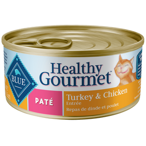 Blue Buffalo Healthy Gourmet Ocean Turkey & Chicken Pate Adult Wet Cat Food