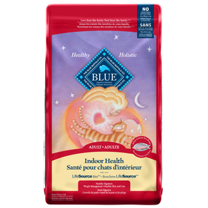 Blue Buffalo Indoor Health Salmon & Brown Rice Adult Dry Cat Food