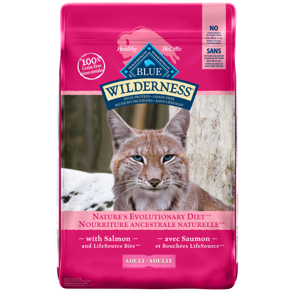 Blue Buffalo Wilderness Grain-Free with Salmon Adult Dry Cat Food