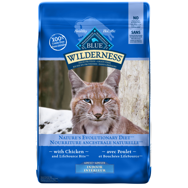 Blue Buffalo Wilderness Grain-Free Indoor with Chicken Adult Dry Cat Food