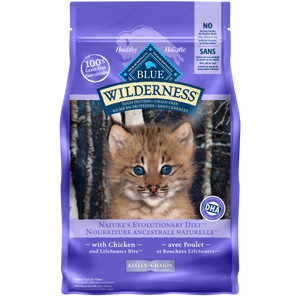 Blue Buffalo Wilderness with Chicken Grain-Free Kitten Dry Cat Food