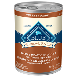 Blue Buffalo Homestyle Turkey Meatloaf Dinner with Garden Vegetables Adult Small Breed Wet Dog Food