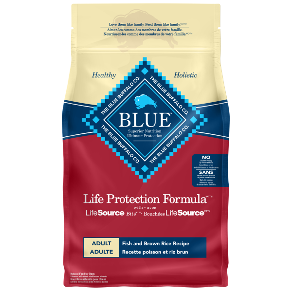 Blue Buffalo Life Protection Formula Fish & Brown Rice Adult Dry Dog Food
