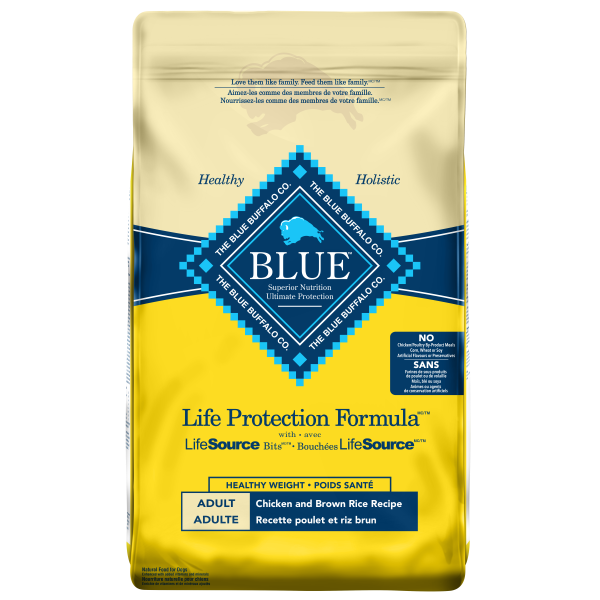 Blue Buffalo Life Protection Formula Healthy Weight Chicken & Brown Rice Adult Dry Dog Food