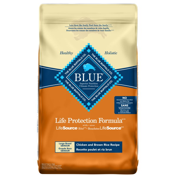 Blue Buffalo LPF Chicken & Brown Rice Senior Large Breed Dry Dog Food
