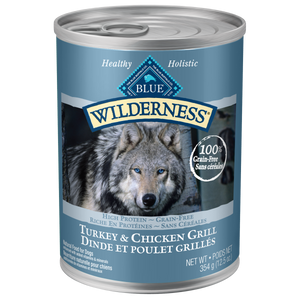 Blue Buffalo Wilderness Turkey & Chicken Grill Grain-Free Adult Wet Dog Food