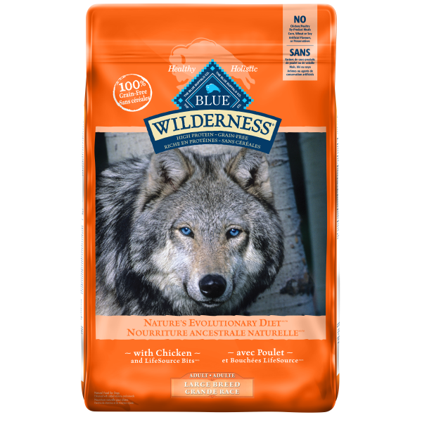 Blue Buffalo Wilderness Chicken Grain-Free Adult Large Breed Dry Dog Food