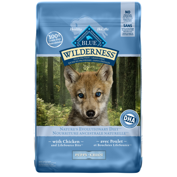 Blue Buffalo Wilderness Chicken Grain-Free Puppy Dry Dog Food