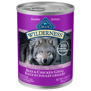 Blue Buffalo Wilderness Beef & Chicken Grill Grain-Free Adult Wet Dog Food