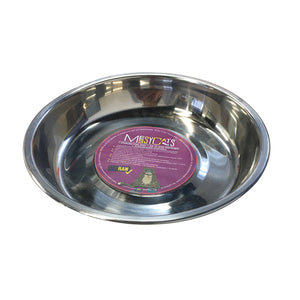Messy Cats Stainless Cat Bowl, 1.75-cup