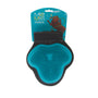 Messy Mutts Gant De Toilettage Avec Brosse En Silicone, Bleu