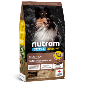 Nutram Total T23 Chicken & Turkey Grain-Free All Life Stages Dry Dog Food