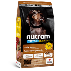 Nutram Total T27 Chicken & Turkey Grain-Free All Life Stages Dry Dog Food