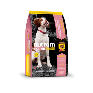 Nutram Sound S2 Balanced Wellness Puppy Chicken & Whole Eggs Dry Dog Food