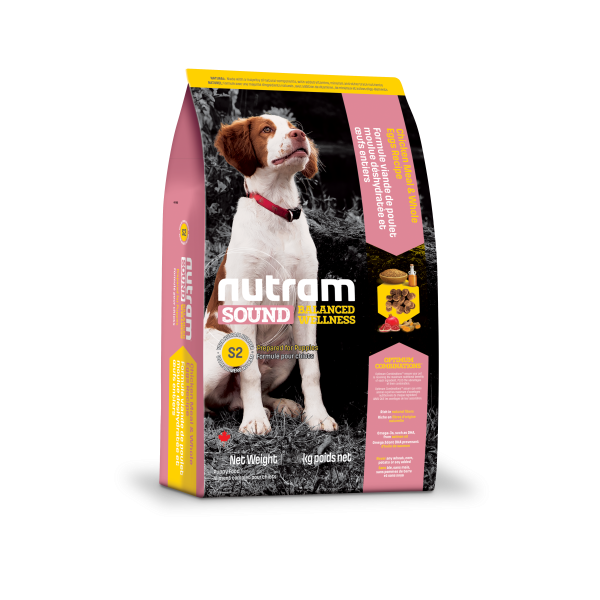 Nutram Sound S2 Balanced Wellness Puppy Chicken & Whole Eggs Dry Dog Food