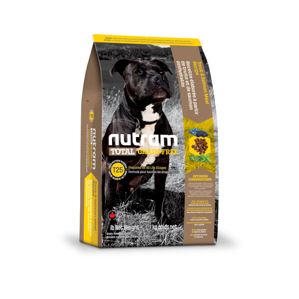 Nutram Total T25 Trout & Salmon Grain-Free All Life Stages Dry Dog Food
