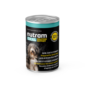 Nutram Ideal I20 Solution Skin, Coat & Stomach Lamb & Brown Rice Wet Dog Food