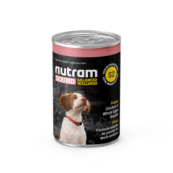 Nutram Sound S2 Well Balanced Chicken & Whole Eggs Puppy Wet Dog Food