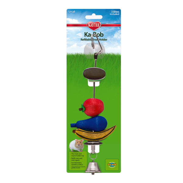 Kaytee Ka-Bob Refillable Treat Holder Small Animal Toy