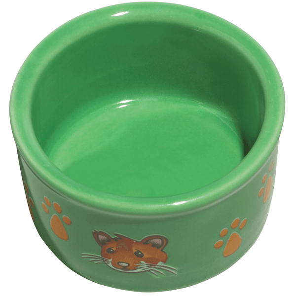 Kaytee Hamster & Paw-Print PetWare Small Animal Bowl, Colors Varies