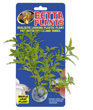 Zoo Med Betta Plants Maple Leaf Plant for Aquariums