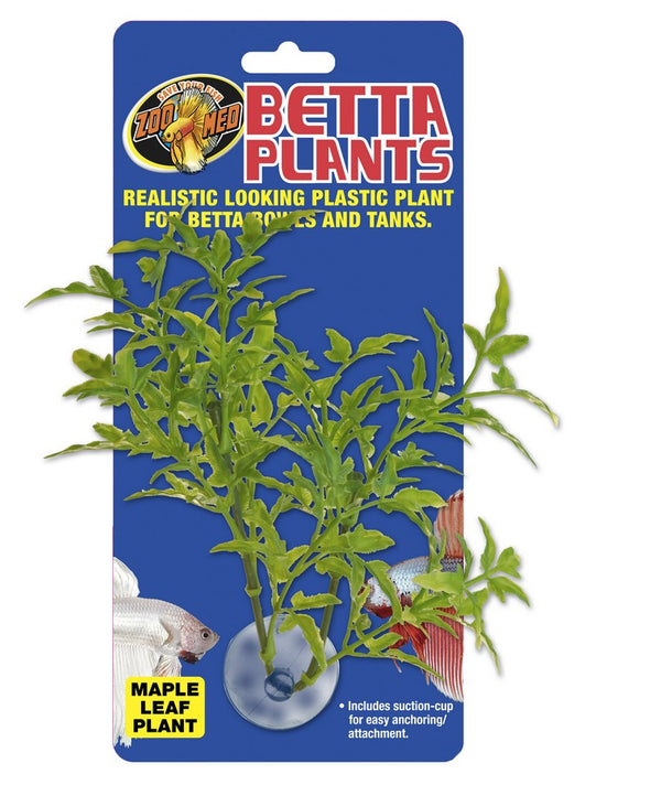 Zoo Med Betta Plants Maple Leaf Plant for Aquariums