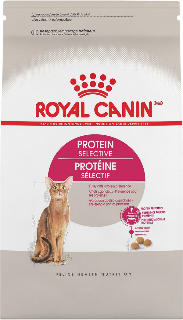 Royal Canin Feline Health Nutrition Protéine Sélective Croquettes pour chat, 3-lb