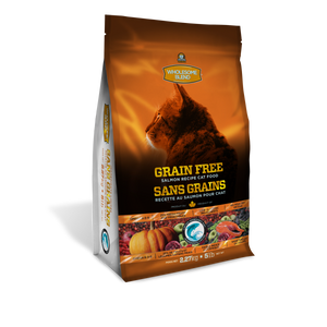 Wholesome Blend LID Salmon Recipe Grain-Free All Life Stages Dry Cat Food