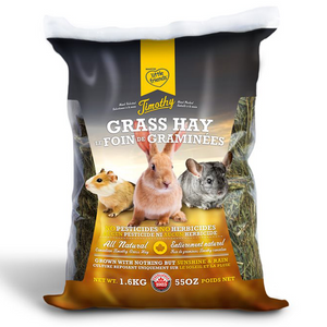 Martin Little Friends Timothy Hand-Packed Grass Hay for Small Pets