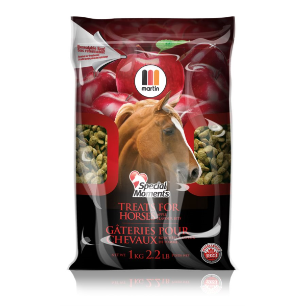 Gâteries Martin Special Moment pour chevaux aux pommes