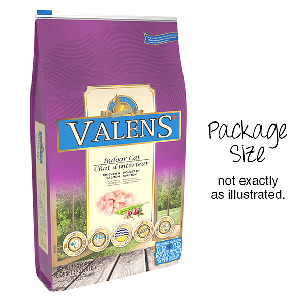 Valens Indoor Chicken & Salmon Recipe Dry Cat Food